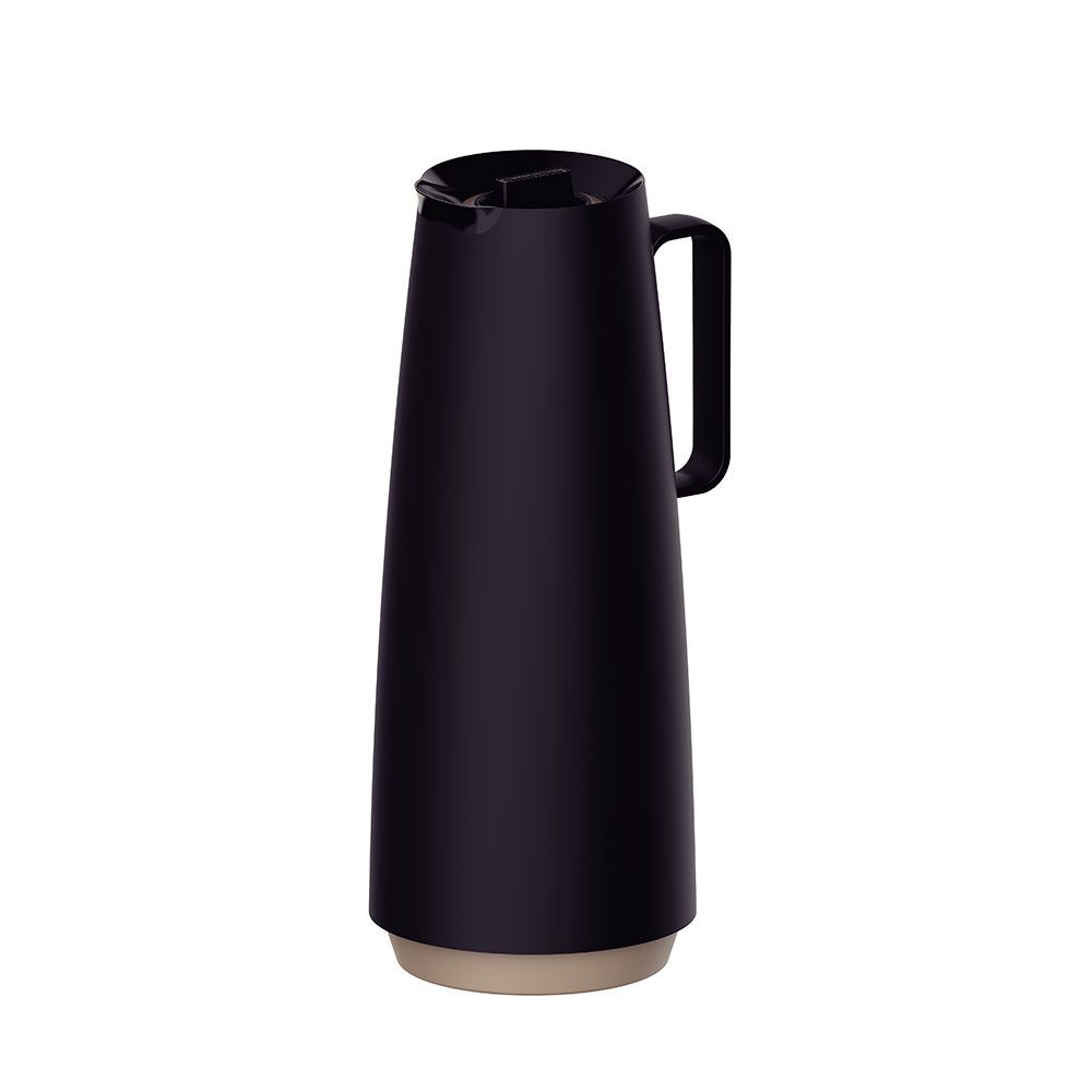1 l jarro térmico, exata, preto