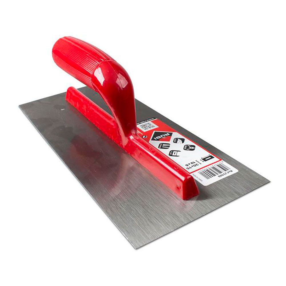 Espátula de aço de 28cm. alça de plástico aberta 25900 rubi