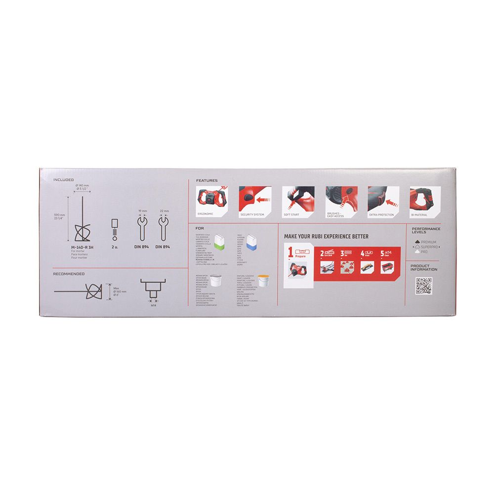 Minusturador RUBIMIX-9 supertorque 1800 W - Image 4