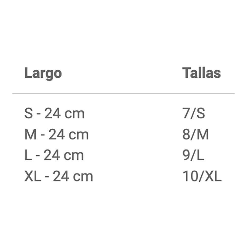 Luva de látex, em pó, descartável, branca, T-09, caixa 100 UDS - Image 4