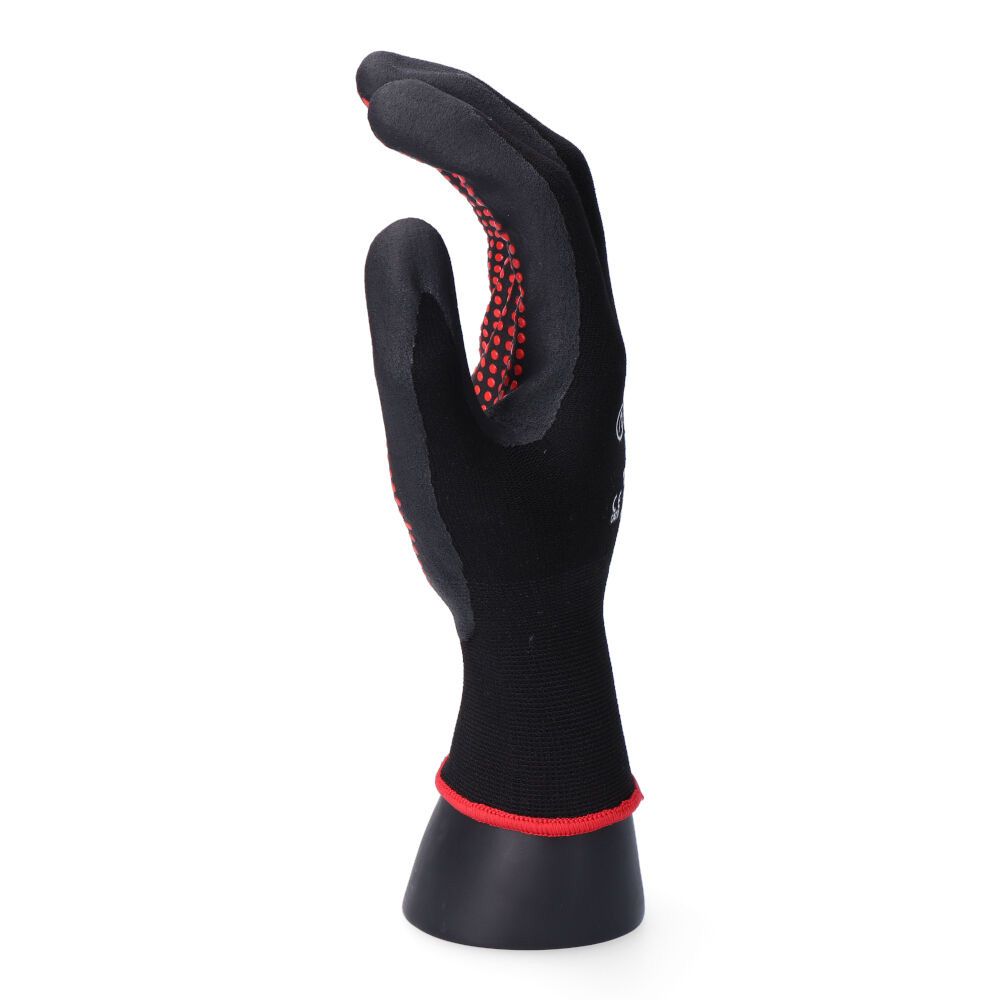Luva de nylon/lycra com palma de nitrilo para metalurgia, T-07 - Image 3