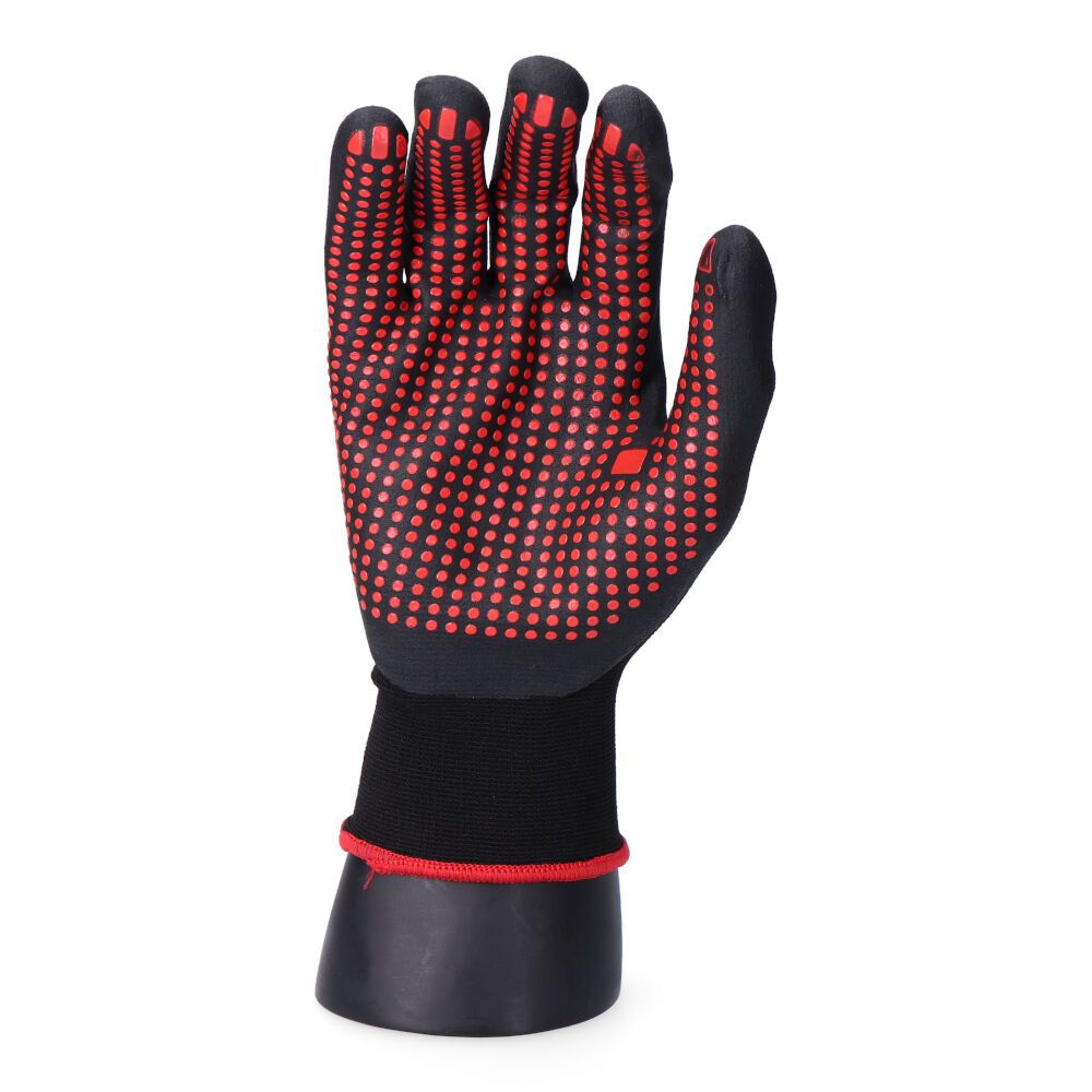 Luva de nylon/lycra com palma de nitrilo para metalurgia, T-08 - Image 2