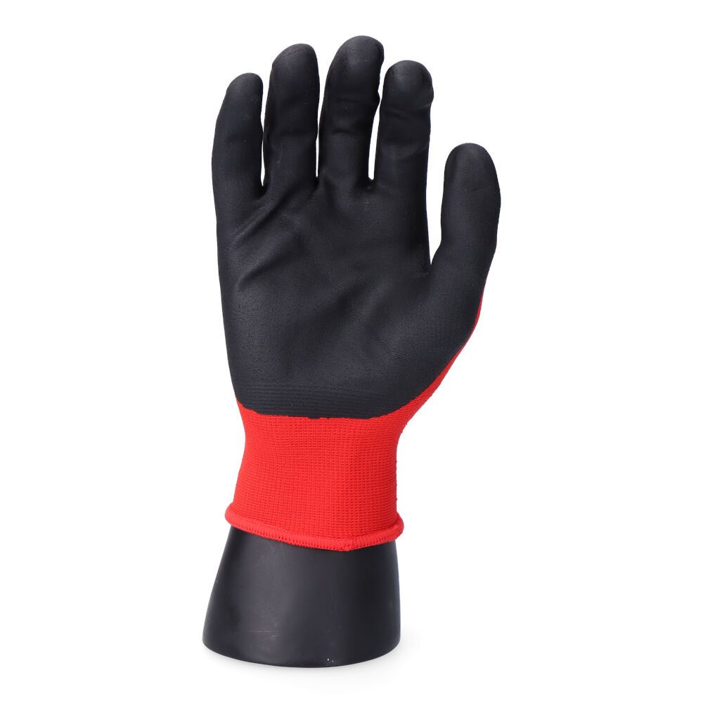 Luva de nylon/lycra com palma em espuma nitrílica para mecânicos, T-10 - Image 2