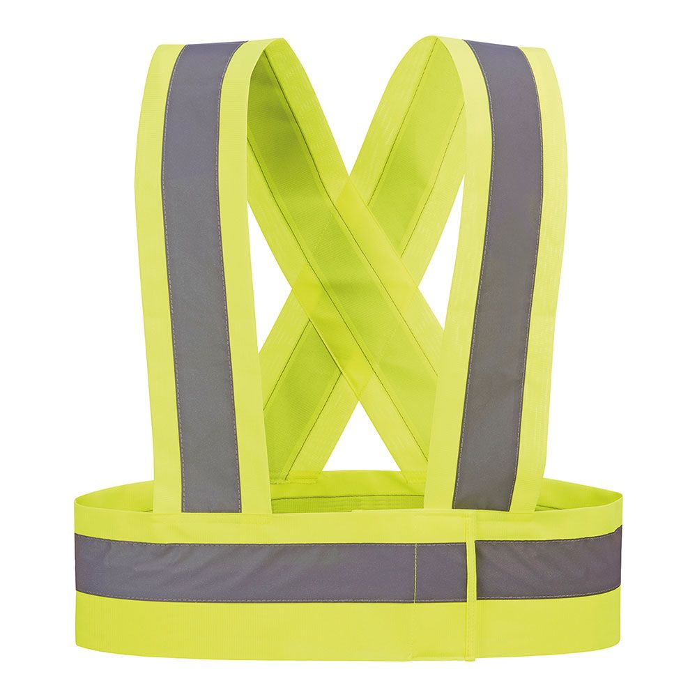 Alças de alta visibilidade COR amarelo fluor hvt/m