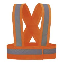 Alças de alta visibilidade COR de laranja fluor hvtora/xl