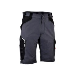 Bermuda bortan cinzento escuro preto tamanho 56