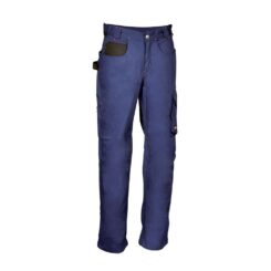 Calças woman walklander azul marinho preto tamanho 38