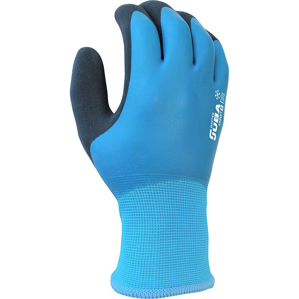 Luvas de poliéster com dupla camada de látex, para trabalho a frio, T-07 - Image 2