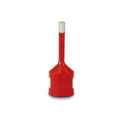 Coroa diamantada para retificadora, corte a seco, ø6 mm / m14