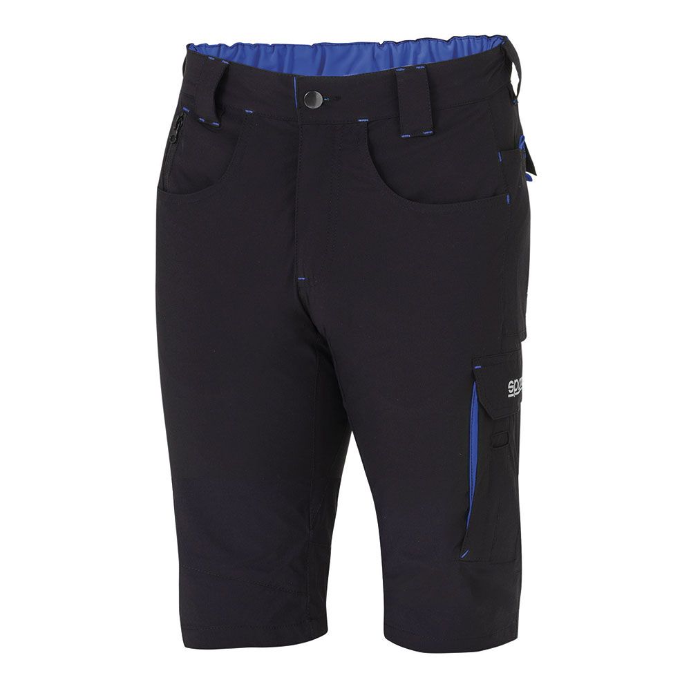Bermuda técnica preta/azul laredo T3 - G