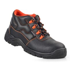BLACKLEATHER Botas de segurança em couro preto s3 src tamanho 36