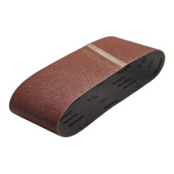 Bandas de lixa, corindón, 75 x 533 mm, grão: 80, SET 3 un