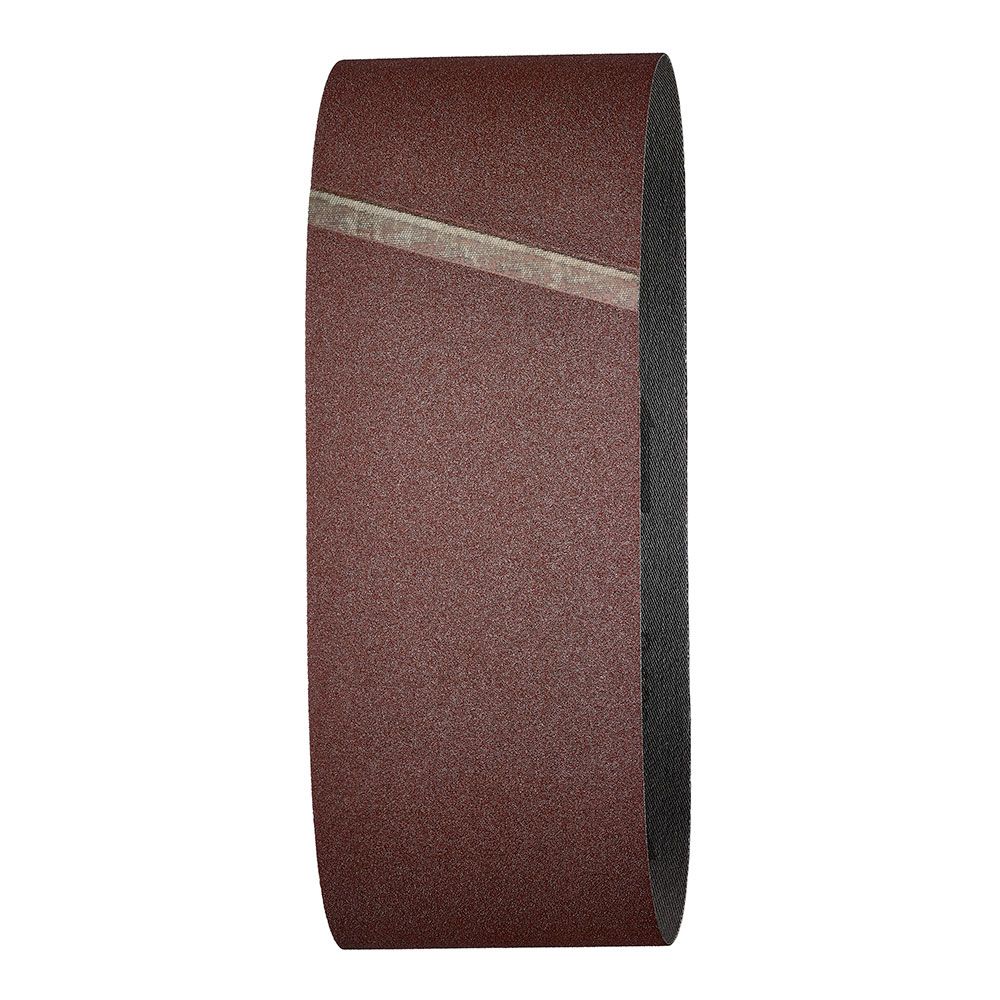 Bandas de lixa, corindón, 76 x 457 mm, grão: 120, SET 3 un