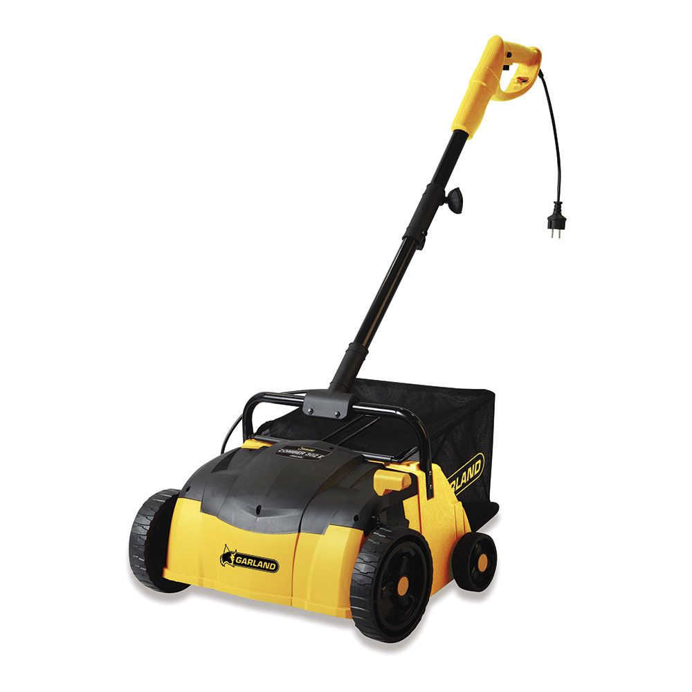 Peinadora/barredora electrica para césped artificial 1400w 302e-v19