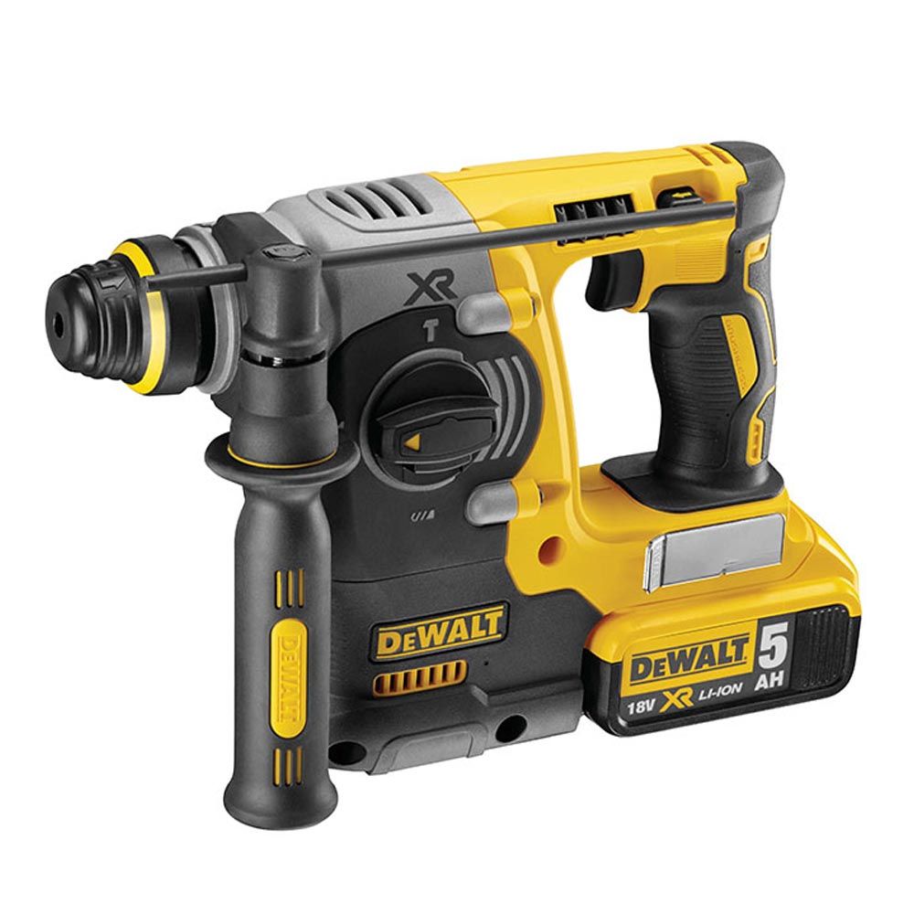 Sds eletropneumático sem escova 18v mais martelo eletropneumático com 2 baterias 5ah e carregador - Image 2