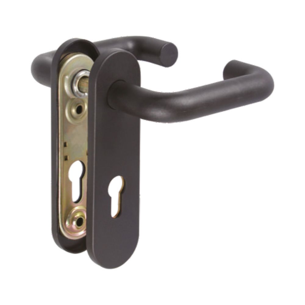 Maçaneta nylon para porta corta fogos 172x46,5mm