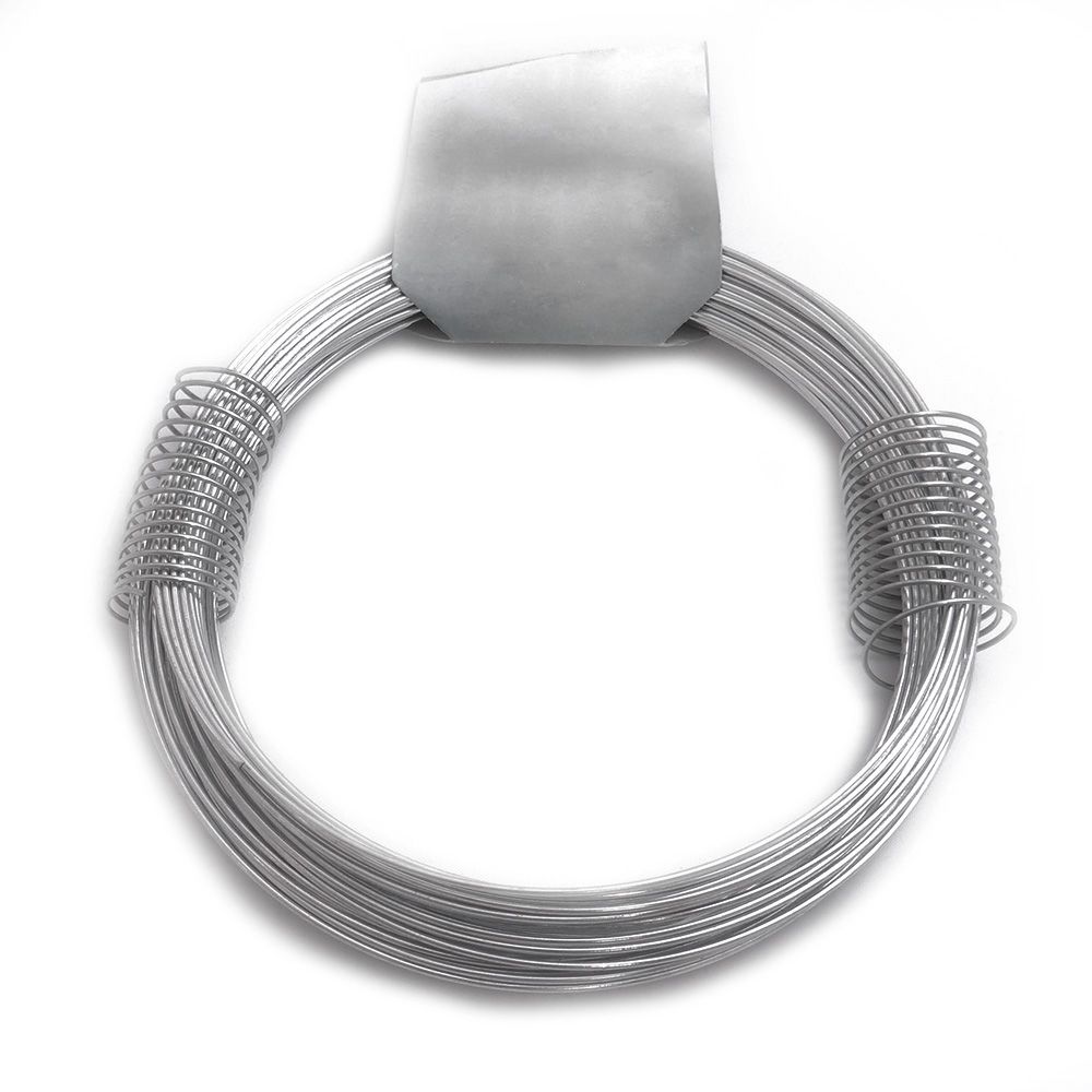 Arame zincado N° 6, 180 GR, calibre 1,10 mm x 25 m