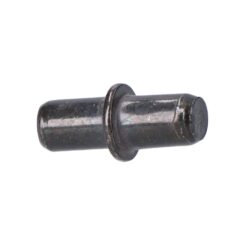 Suporte de prateleira para parafuso, redondo com anel, ferro com acabamento preto, ø5 mm, 16 unid, blister