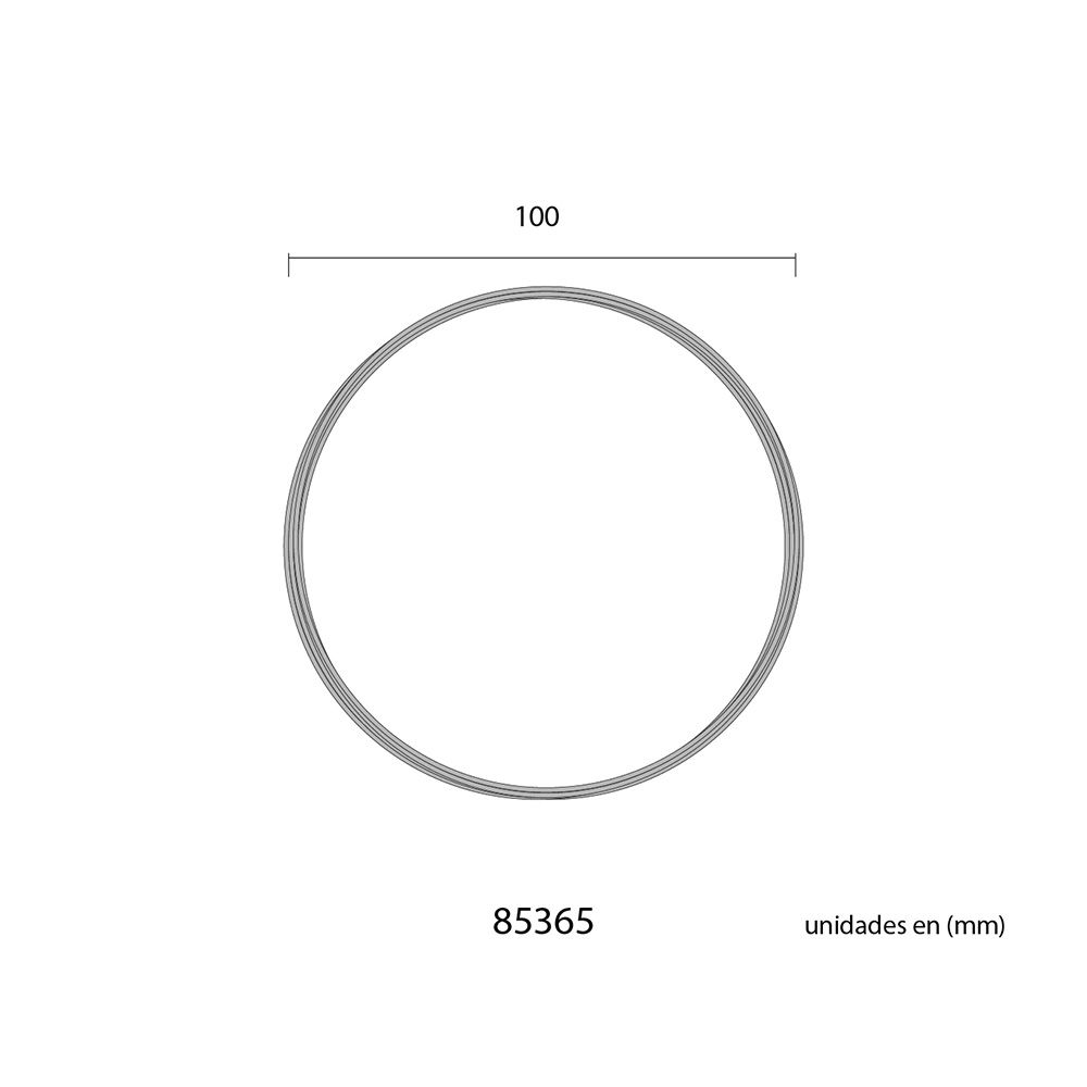 Arame de alumínio verde, calibre Ø1,5 mm x 5 m - Image 2