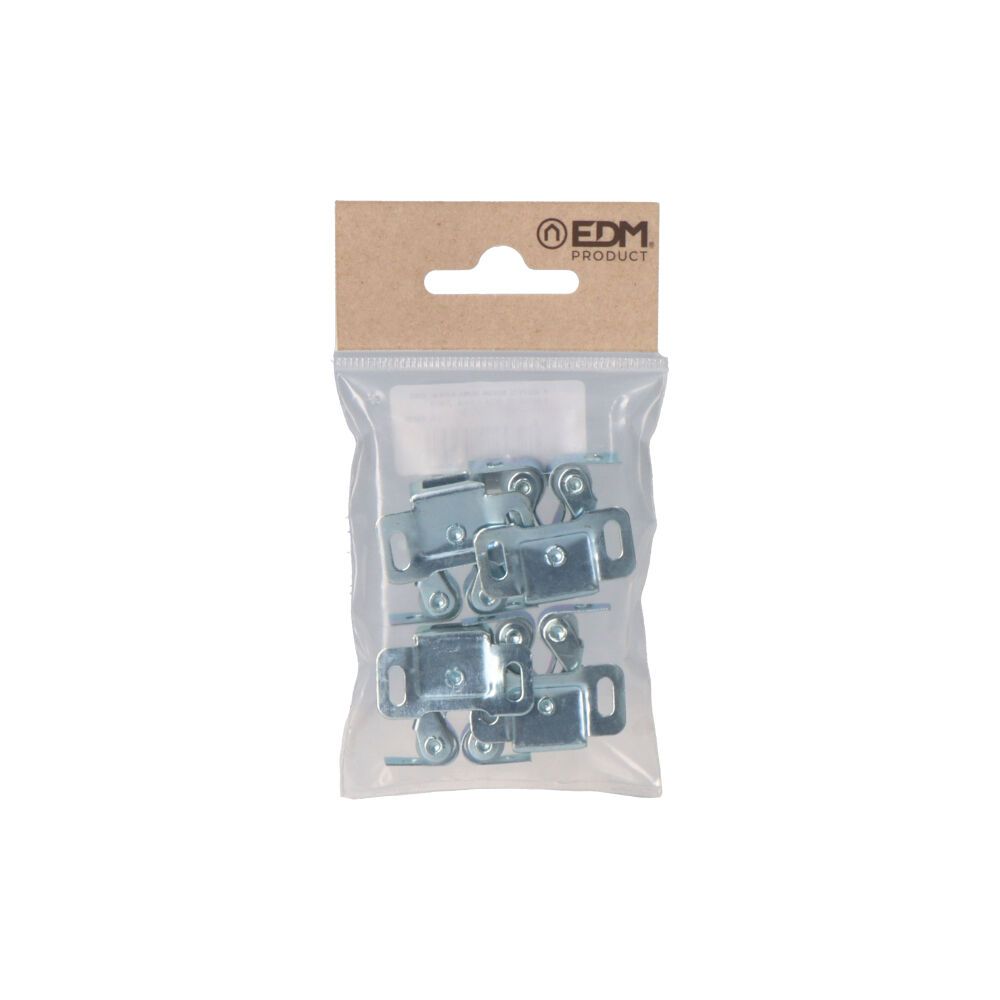 Pack 4 UDS. fecho batente rolamento borracha 0,8 mm zinco - Image 2