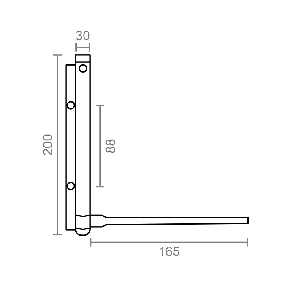 Blíster mola de braço para porta MC02 NE M57202 brimic - Image 2