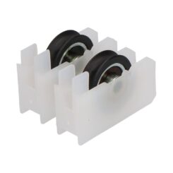 Rodamiento, modelo 172 rd07, de nylon con acabado blanco, 37 x 11 x 25 mm, 2 uds, blister