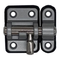 Pino reforçado com base plástica 20 mm cromado fosco