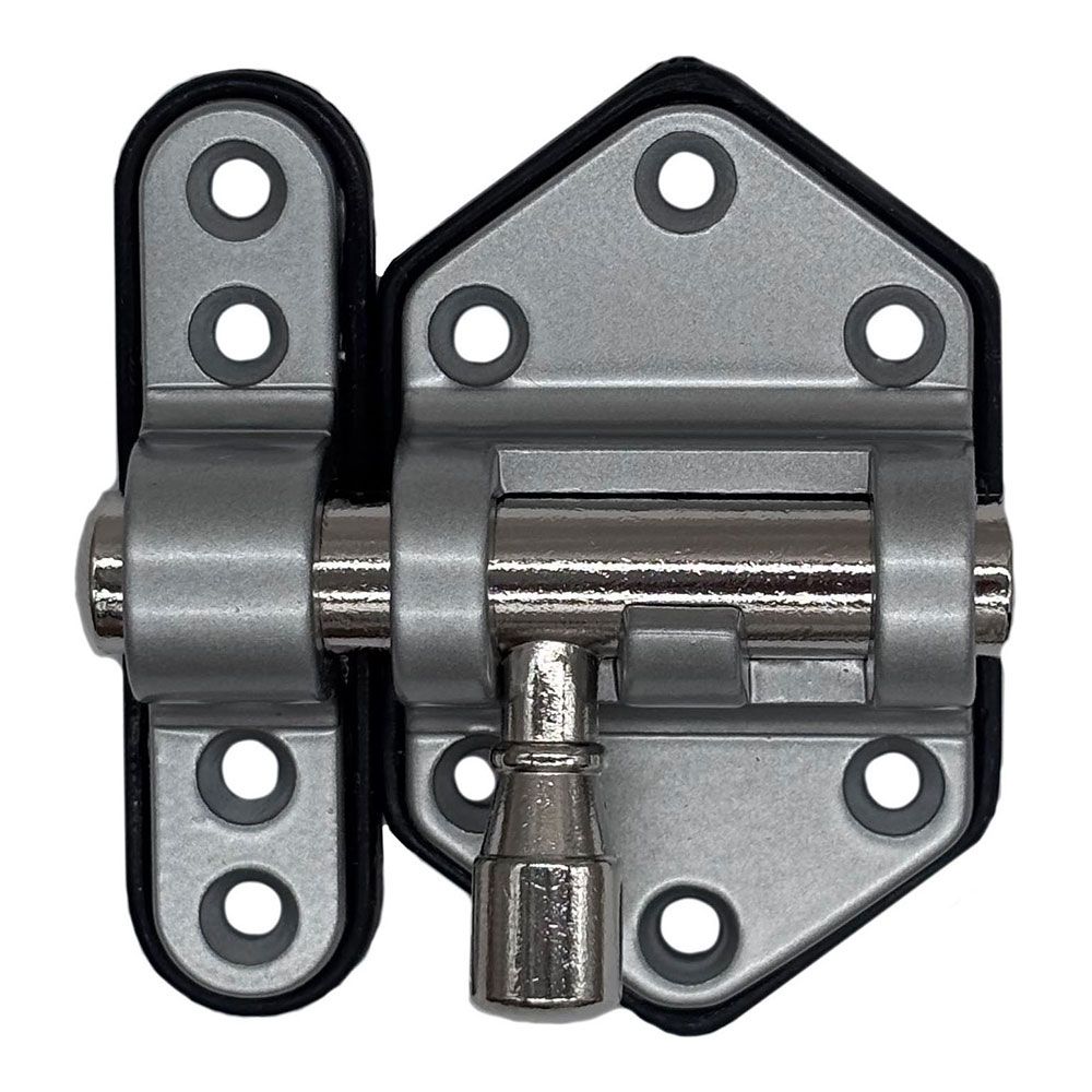 Pino reforçado com base plástica 30 mm cromado fosco