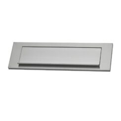 Placa para correio para porta em alumínio 25,2 x 7,5 cm