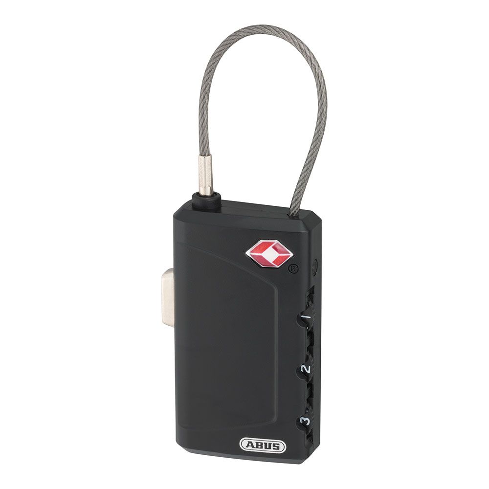 Cadeado combinação TSA 30mm retratil blíster 148TSA/30 abus