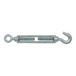 Tensionador de anel de gancho DIN-1480 TNS01, aço galvanizado, M6