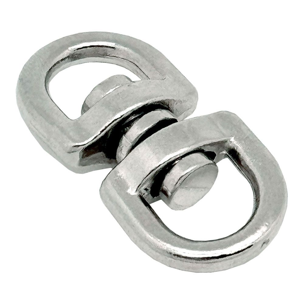 Anel giratório AP12, aço niquelado, 3/8" 10 mm. 2 unidades - Image 2