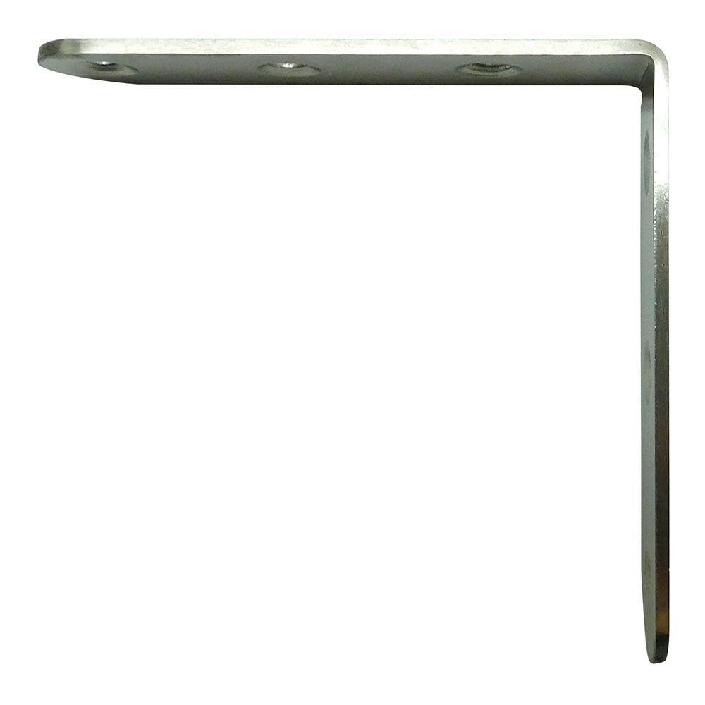 Ângulo de reforço AN24, aço inoxidável, 100 x 100 x 19 mm. 4 unidades - Image 2
