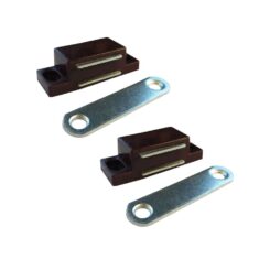Fecho magnético IM02, castanho, 42 x 18 mm,  2 unidades