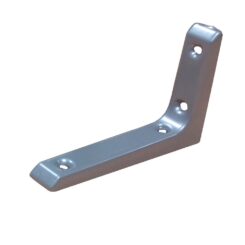 Esquadro de alumínio PLM07 cinza 150 x 100 mm
