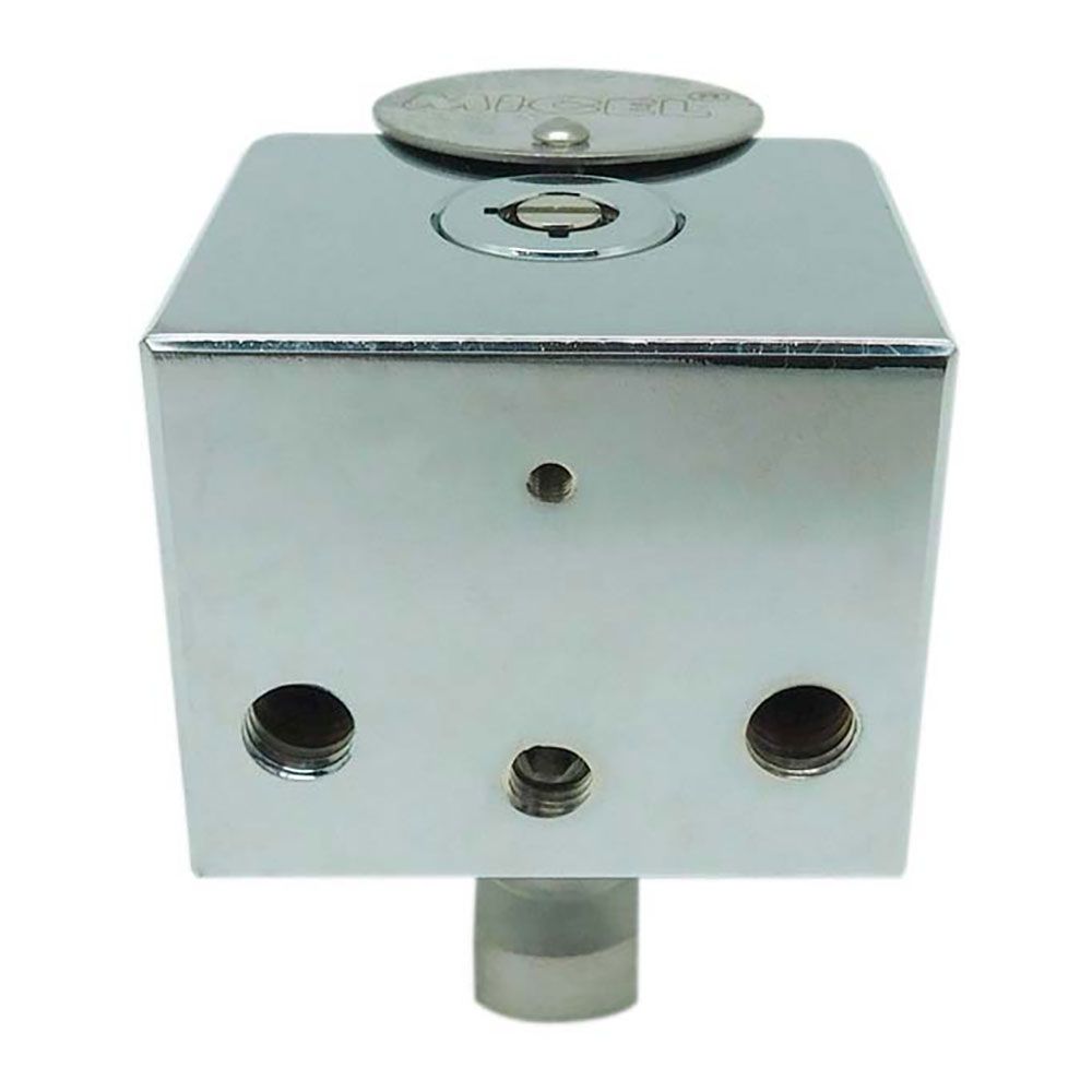 Cadeado quadrado cn13 sem base com chave tubular cb