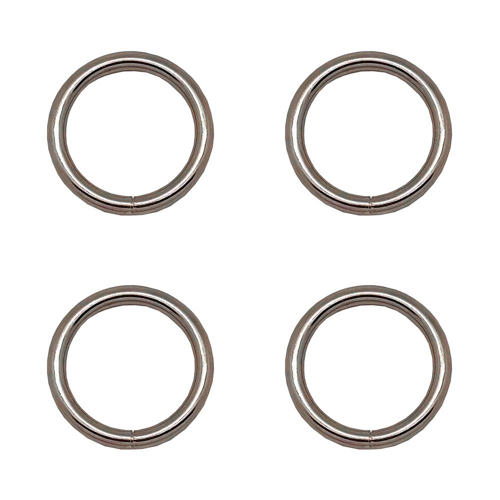Argola soldada AP14, 4 x 30 mm, zincado, blíster 4 unidades