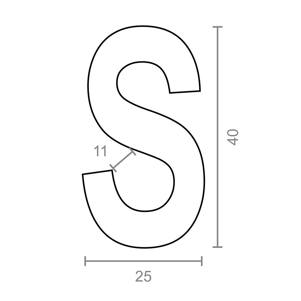 Gancho em forma de S, CG23 4 x 40 mm. zincado, blíster 6 unidades - Image 2