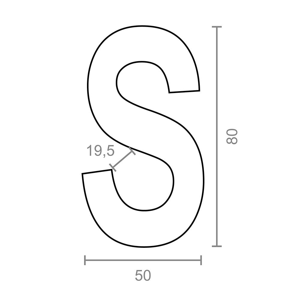 Gancho em forma de S CG23, 6 x 80 mm, zincado, blíster 2 unidades - Image 2