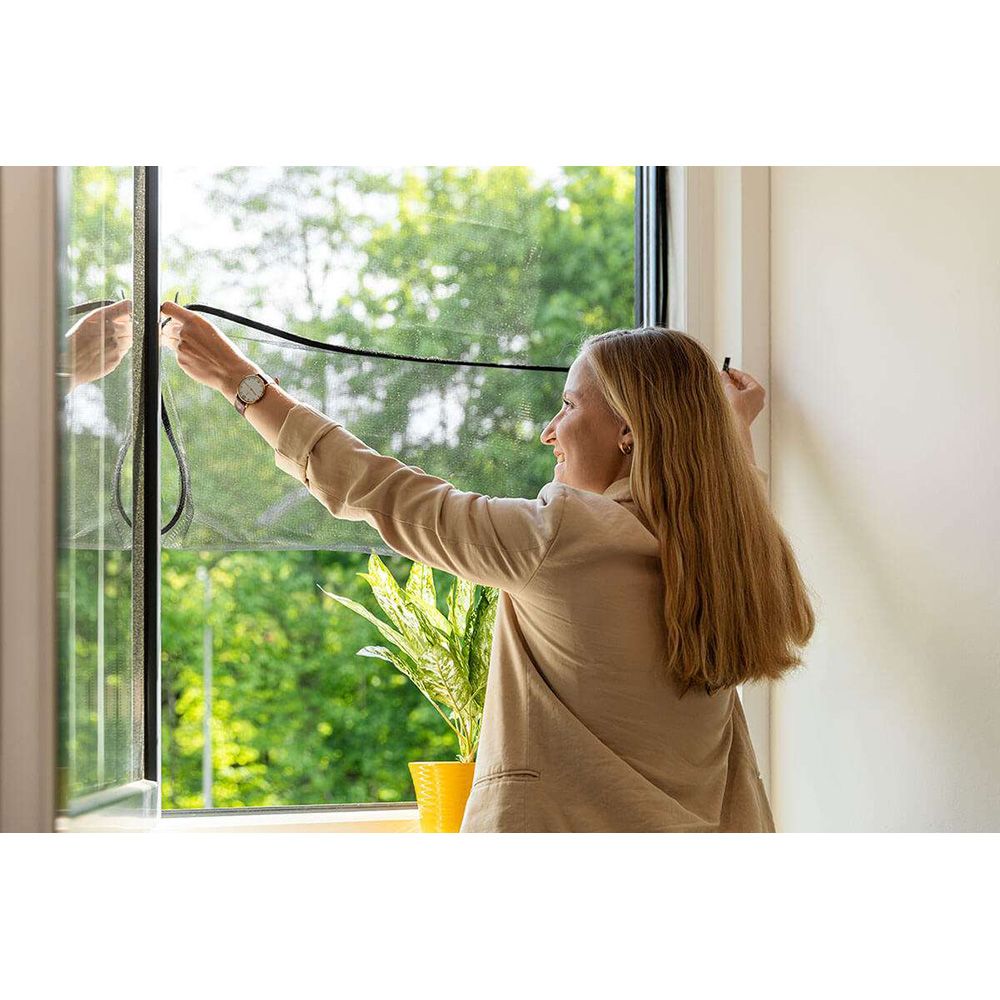 Mosquiteiro easy open, antracite, 130 x 150 cm - Image 9