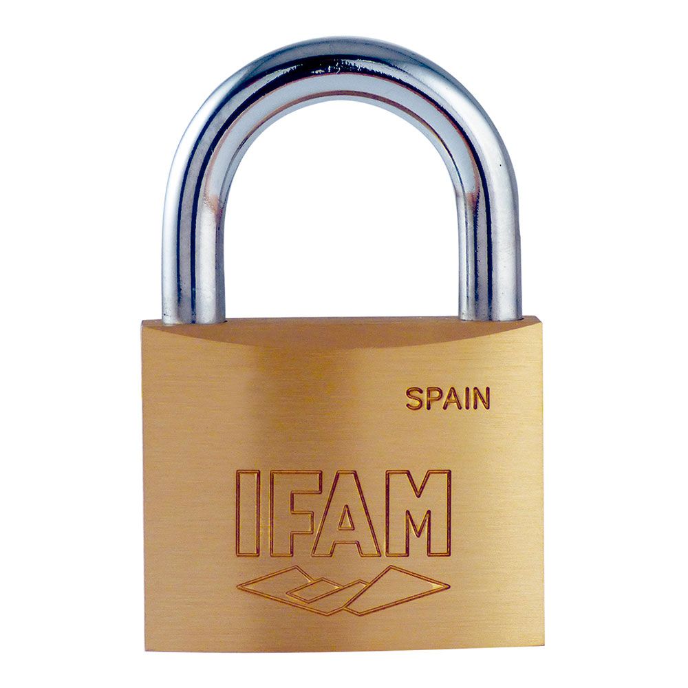 Cadeado K60. latão. 60mm. avec 2 clés. ARC standard. ifam