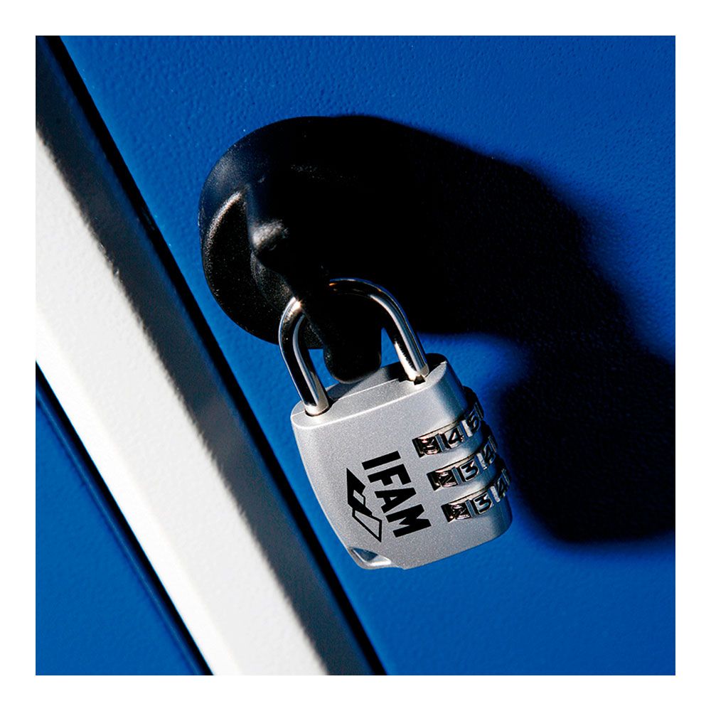 Cadeado C35S de zinco 34,5mm. arco Ø4,7mm com combinação ifam - Image 2