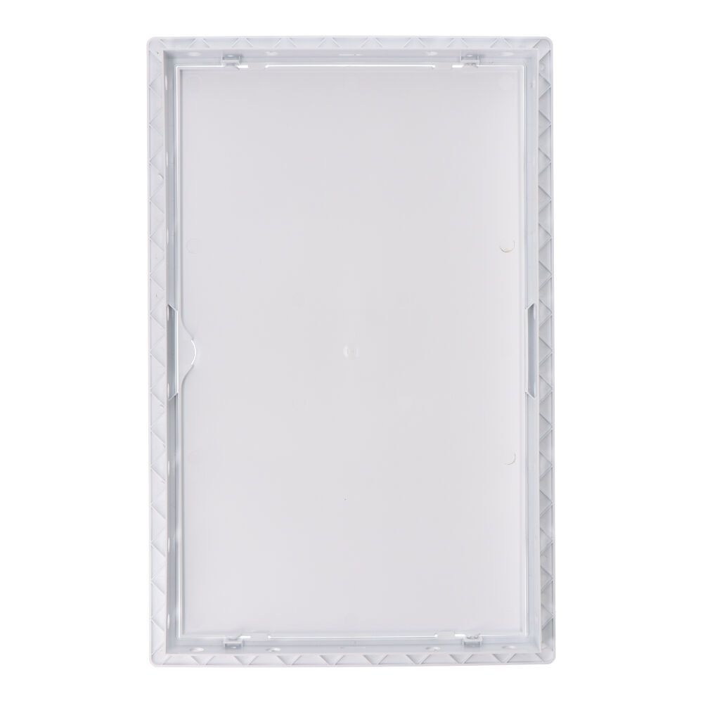 Tampa de registro rectangular de encastrar ABS 25x40cm branca - Image 2