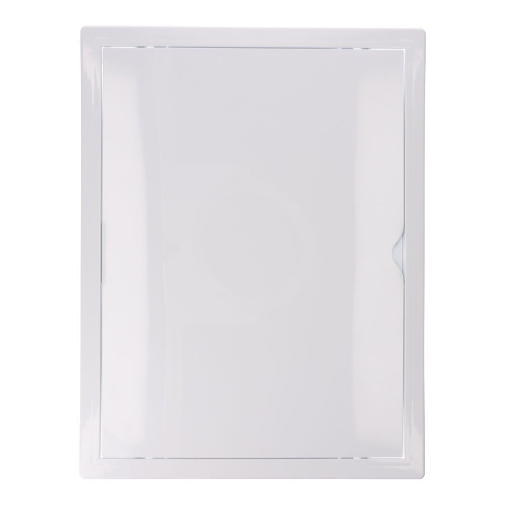 Tampa de registro retangular de encastrar ABS 30x40cm branca