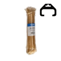 Cabo de aço laminado dourado 25 m