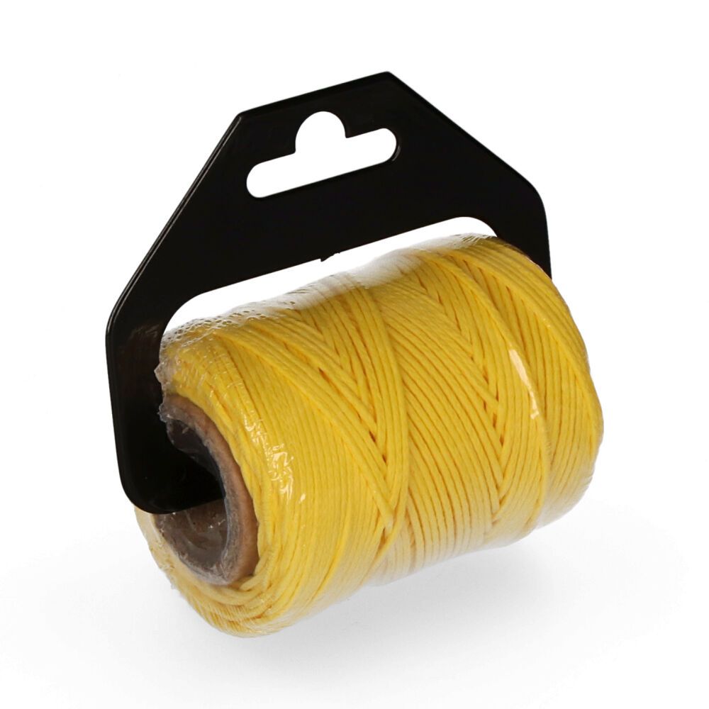 Corda trançada polipropileno 8842 amarelo, calibre 1,7 mm x 25 m - Image 2
