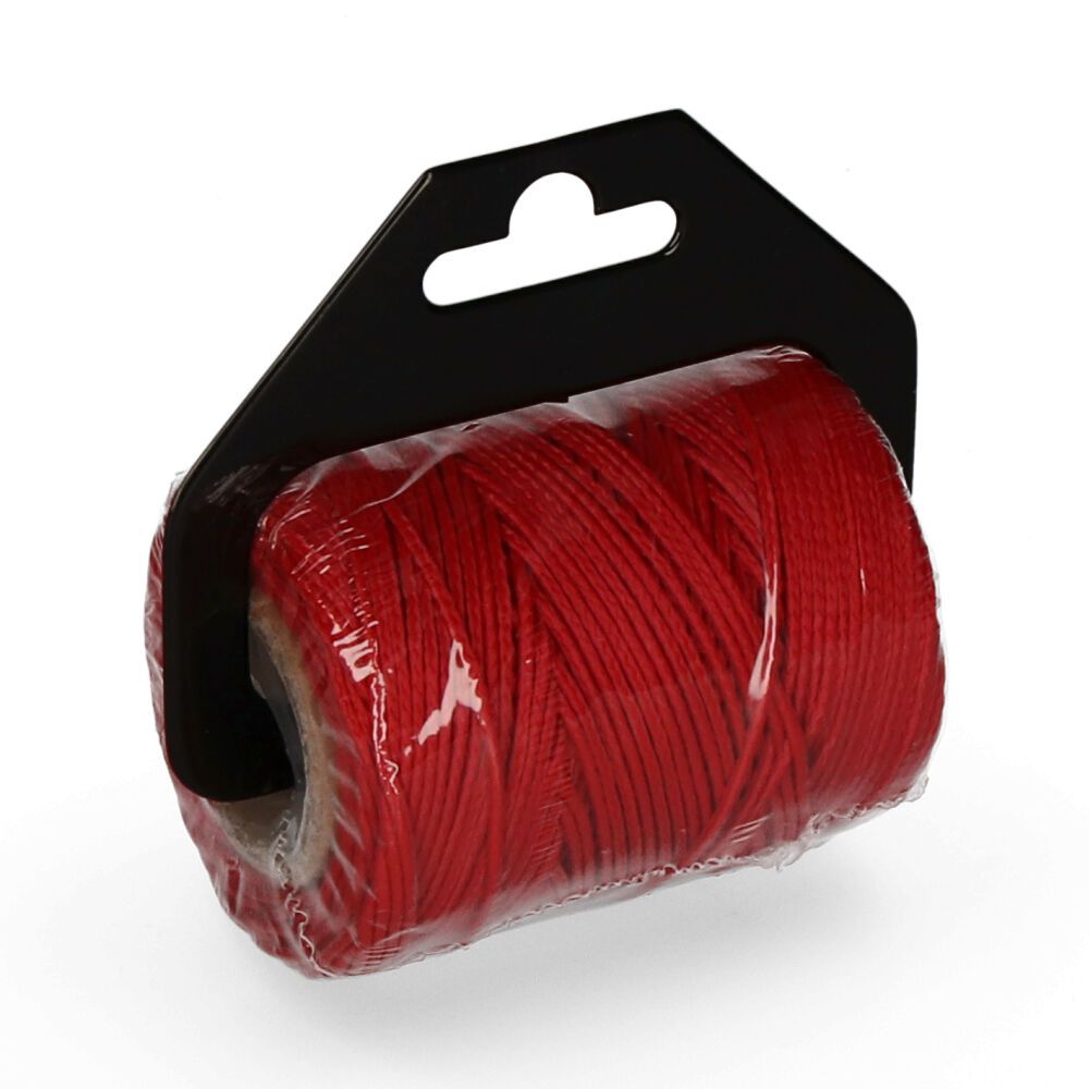 Corda trançada polipropileno 8842 vermelho, calibre 1,7 mm x 25 m - Image 2