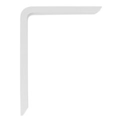 Esquadro de  alumínio branco (D) 21112 4PLUS 30 x 20 cm
