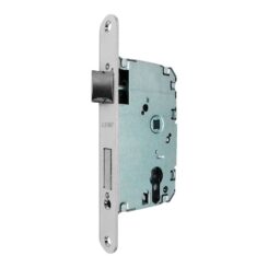 Fechadura de embutir C/R CRE03 40/47 mm níquel acetinado