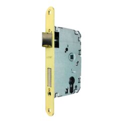 Fechadura de embutir C/R CRE03 50/47 mm acabamento latão